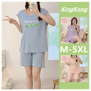 ชุดนอนแขนกุด ขนาดใหญ่ ทรงหลวม แฟชั่นฤดูร้อน สําหรับผู้หญิง ไซซ์ M - 5XL