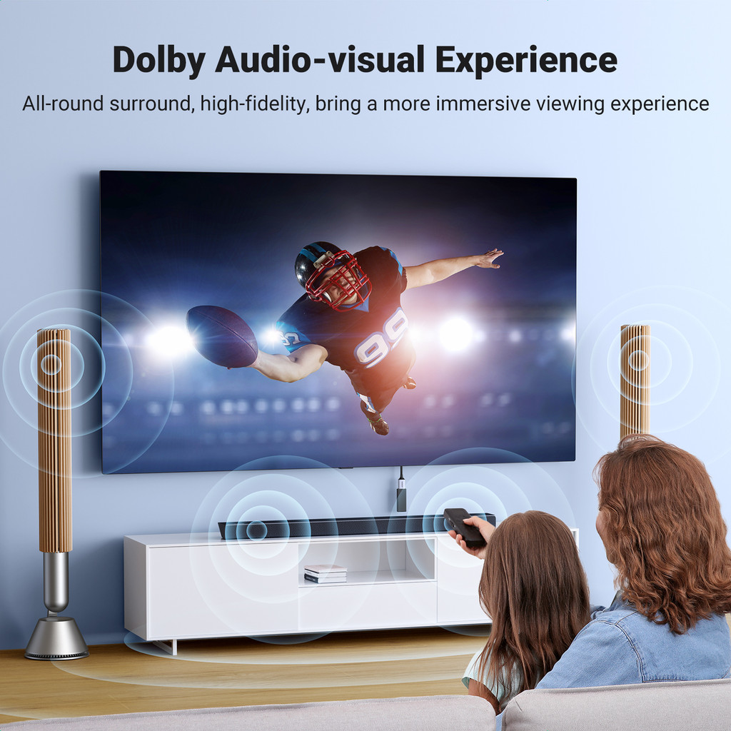 Ugreen สายเคเบิลต่อขยาย HDMI 8K 8K HDMI 2.1 ตัวผู้ เป็นตัวเมีย 8K@60Hz 4K@120Hz ความเร็วสูงพิเศษ 48Gbps สําหรับ Fire TV HDTV PS5 PS4 Xbox Series