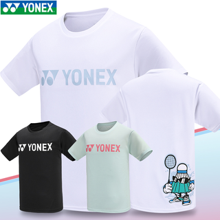 ใหม่ YONEX Unix Badminton Jersey เสื้อยืดแขนสั้น ระบายอากาศ แห้งเร็ว สําหรับผู้ชาย และผู้หญิง 2023