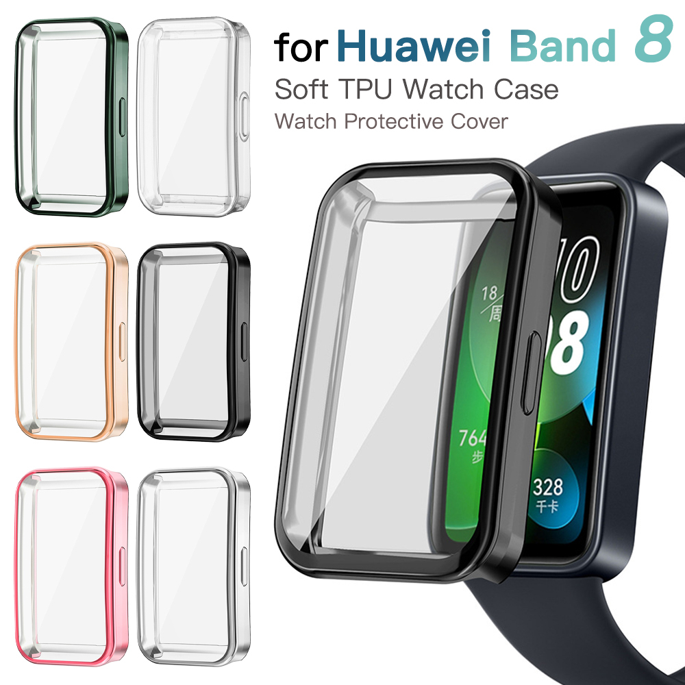 เคสป้องกันหน้าจอ TPU แบบนิ่ม สําหรับ Huawei band 8 Huawei band8