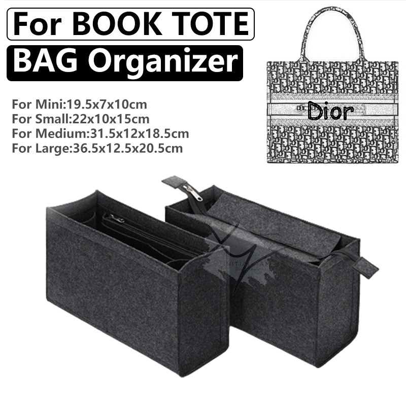 ใส่กระเป๋าออแกไนเซอร์สำหรับ Book Tote ที่จัดระเบียบกระเป๋า ความจุขนาดใหญ่ที่เก็บซับกระเป๋าถือ