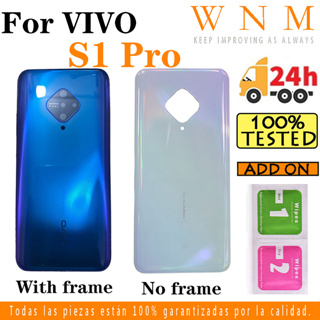 ใหม่ ฝาครอบแบตเตอรี่ ด้านหลัง แบบเปลี่ยน สําหรับ Vivo S1 Pro