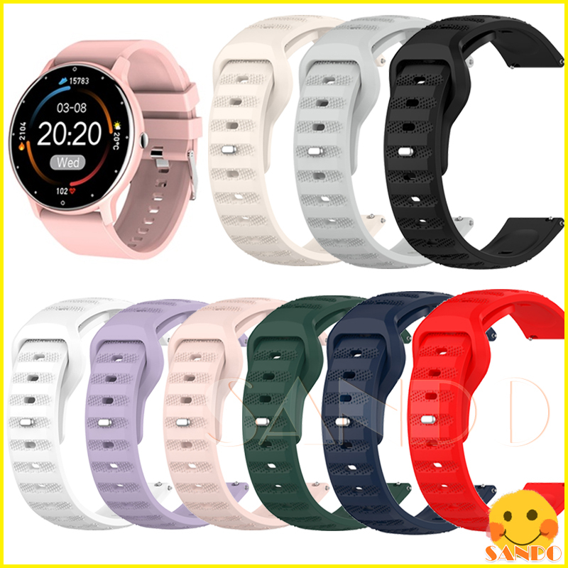 Aolon ZL01 ZL02D สมาร์ทวอทช์สายซิลิโคนอ่อนนุ่ม smartwatch เปลี่ยนสายรัดข้อมือสายรัดอุปกรณ์เสริม