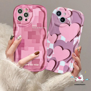 เคสโทรศัพท์มือถือแบบนิ่ม ลายหัวใจ 3D ขอบโค้ง สําหรับ Oppo A17k A16 A57 A15 A95 A12 A96 A7 A54s A17 A92 A5s A1k A9 A54 A5 A74 A3s A55 A31 A77s A16s A76 A52 A16K A77 A53 A16E