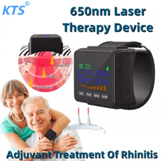 Kts LLLT นาฬิกาข้อมือเลเซอร์ 650nm สําหรับผู้ปกครอง และผู้ปกครอง