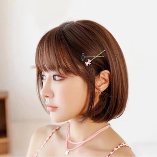 J126 2 ชิ้นชุดญี่ปุ่น gril สุดน่ารัก loverly แมวกระต่ายสุนัขเม่น fox ผม bangs hairpstyle คลิปผู้หญิงอุปกรณ์เสริม