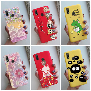 เคสโทรศัพท์มือถือ ซิลิโคนนิ่ม TPU ลายน่ารัก สีแคนดี้ สําหรับ Realme 3 3i 3 Pro 3 RMX1821