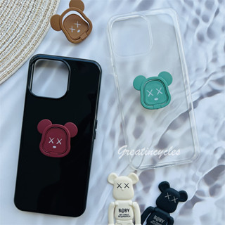 พร้อมส่ง เคสโทรศัพท์มือถือ ซิลิโคนนิ่ม TPU ลายหมีโหด พร้อมแหวนขาตั้ง สําหรับ Cubot P80