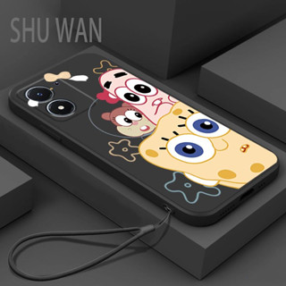 เคสโทรศัพท์มือถือ ลายสพันจ์บ็อบน่ารัก สําหรับ VIVO Y1S Y91 Y02 Y02S Y11