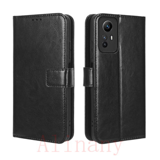 Xiaomi Redmi Note 12s เคส Leather Case เคสโทรศัพท์ Stand Wallet Redmi Note12s เคสมือถือ Cover