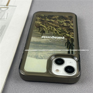 เคสโทรศัพท์มือถือ แบบใส กันกระแทก ลายภูเขา Patagonia Highland สําหรับ iphone11 12 13 14 promax x xs xr i7 i8