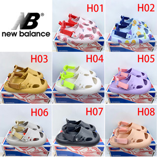 348-new BALANCE NEW BALANCE 2023 รองเท้าแตะลําลอง แฟชั่นใหม่ สําหรับเด็กผู้ชาย ผู้หญิง เหมาะกับการเดินชายหาด