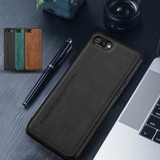 เคสโทรศัพท์หนัง TPU แบบนิ่ม กันกระแทก หรูหรา สําหรับ Realme C2 OPPO A1K