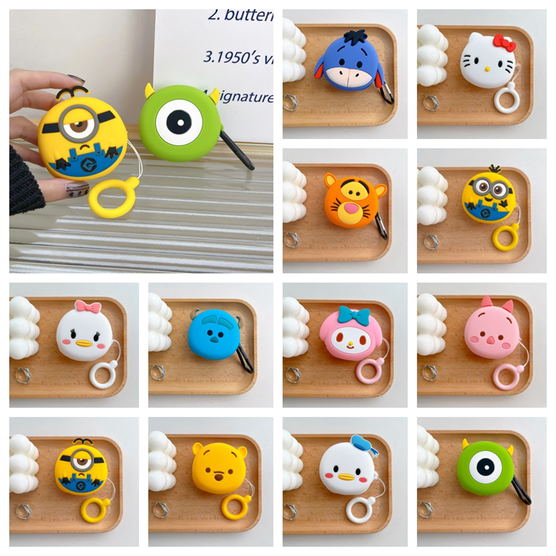 สําหรับ Samsung Galaxy Buds Core / Buds 2 / Buds FE เคสหูฟังมินเนี่ยนน่ารักสําหรับ Samsung Buds live