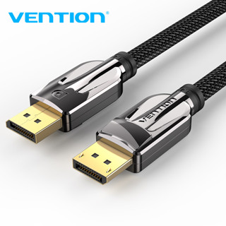 Vention Displayport สายเคเบิ้ล DP 1.4 ไนลอนถัก ตัวผู้ เป็น ตัวผู้ 4K 144Hz 8K สําหรับแล็ปท็อป PC TV เกมมิ่ง