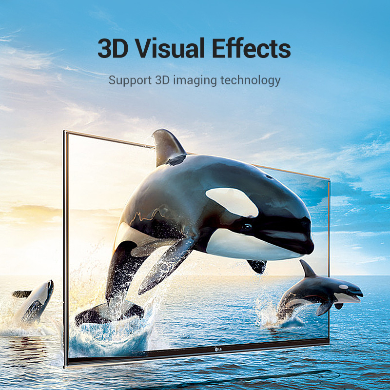Vention Displayport สายเคเบิ้ล DP 1.4 ไนลอนถัก ตัวผู้ เป็น ตัวผู้ 4K 144Hz 8K สําหรับแล็ปท็อป PC TV เกมมิ่ง