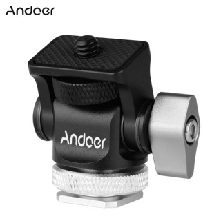 Andoer อะแดปเตอร์ขาตั้งกล้องอลูมิเนียมอัลลอยด์ 1/4 นิ้วสําหรับกล้องถ่ายรูป