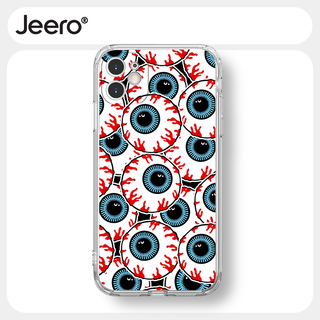 Jeero เคสไอโฟน เคสซิลิโคนนุ่มกันกระแทกน่ารักตลก เคสโทรศัพท์ Compatible for iPhone 15 14 13 12 11 Pro Max SE 2020 X XR XS ip 8 7 Plus HFF3156