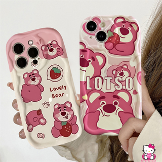 เคสมือถือ แบบนิ่ม ลายหมีสตรอเบอร์รี่ 3D สําหรับ Vivo Y36 Y22 Y31 Y95 Y17 Y02 Y50 Y12 Y15A Y12i Y35 Y16 Y21s Y22s Y20 Y11 Y91C Y93 Y51A Y53s Y01 Y91 Y15s Y15 Y20A Y20s