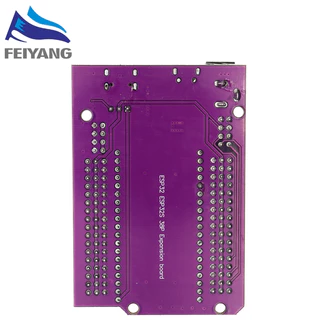 บอร์ดทดลอง ESP32 TYPE-C MICRO USB CP2102 WiFi และบลูทูธ Dual Core ESP32-DevKitC-32 ESP-WROOM-32 38PINS