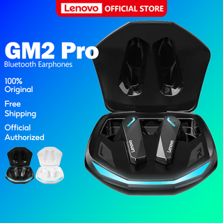 Lenovo GM2 Pro หูฟังเกมมิ่ง Low latency TWS หูฟังบลูทูธ bluetooth 5.3 Gaming EarphonesWith LED Lights