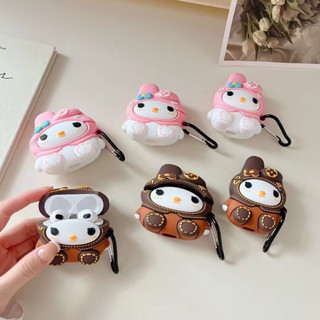 เคสหูฟังบลูทูธไร้สาย ลายการ์ตูนเมโลดี้น่ารัก สําหรับ airpods pro gen 2 1 2 3