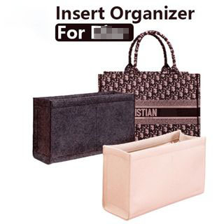 การใส่กระเป๋า ออแกไนเซอร์สักหลาดเหมาะสําหรับ Dio-r Book tote รองรับและองค์กร pxa8