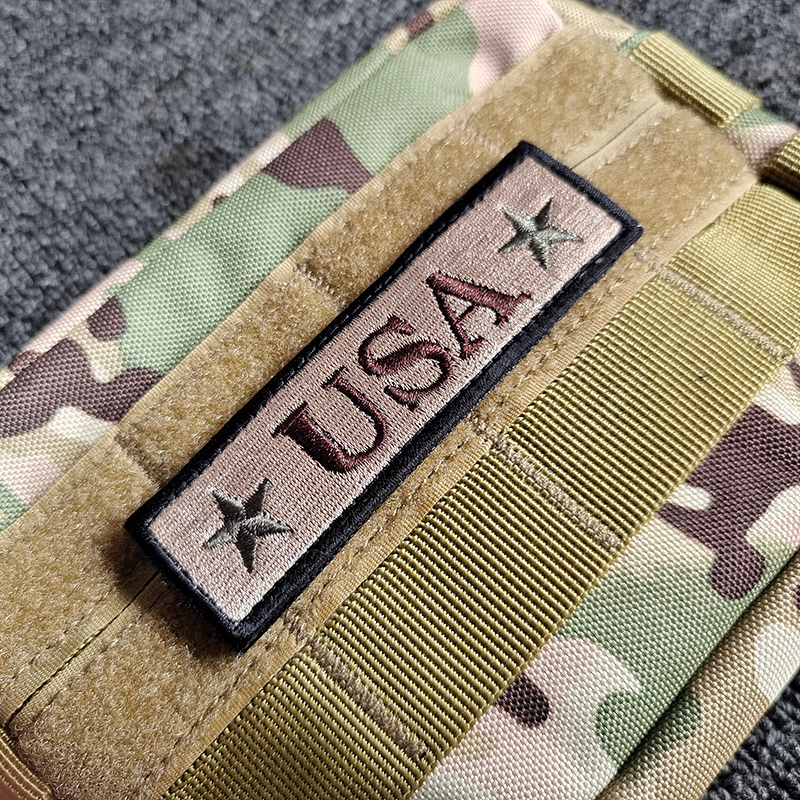 แผ่นแพทช์สติกเกอร์ ปักลายหัวกะโหลก USA สําหรับติดหน้าอก - รูปที่ 4