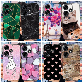 ใหม่ เคสโทรศัพท์มือถือแบบนิ่ม ลายหัวใจน่ารัก สําหรับ Infinix Hot 30 4G Hot30 X6831 2023