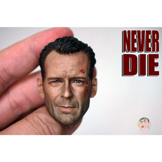 Action Figure 1/6 Bruce Willis head sculpt