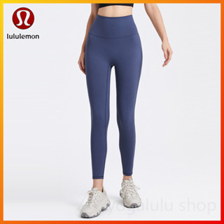 Lululemon ใหม่ กางเกงเลกกิ้ง เอวสูง 12 สี แฟชั่นสําหรับสตรี เหมาะกับการเล่นโยคะ 032