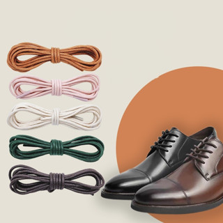 คู่(27.56 ',39.-) เชือกผูกรองเท้าแว็กซ์กลม