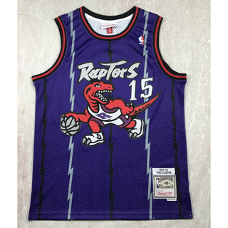 hot pressed Nba Toronto Raptors No.  15 Carter retro purple basketball jersey