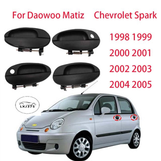 มือจับประตูด้านนอก สีดํา สําหรับ chevrolet spark Daewoo Matiz 1998 1999 2000 2001 2002 2003 2004 2005