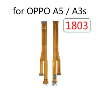 บอร์ดชาร์จ USB พร้อมไมโครโฟน แบบเปลี่ยน สําหรับ OPPO A3S A5 1803 1853