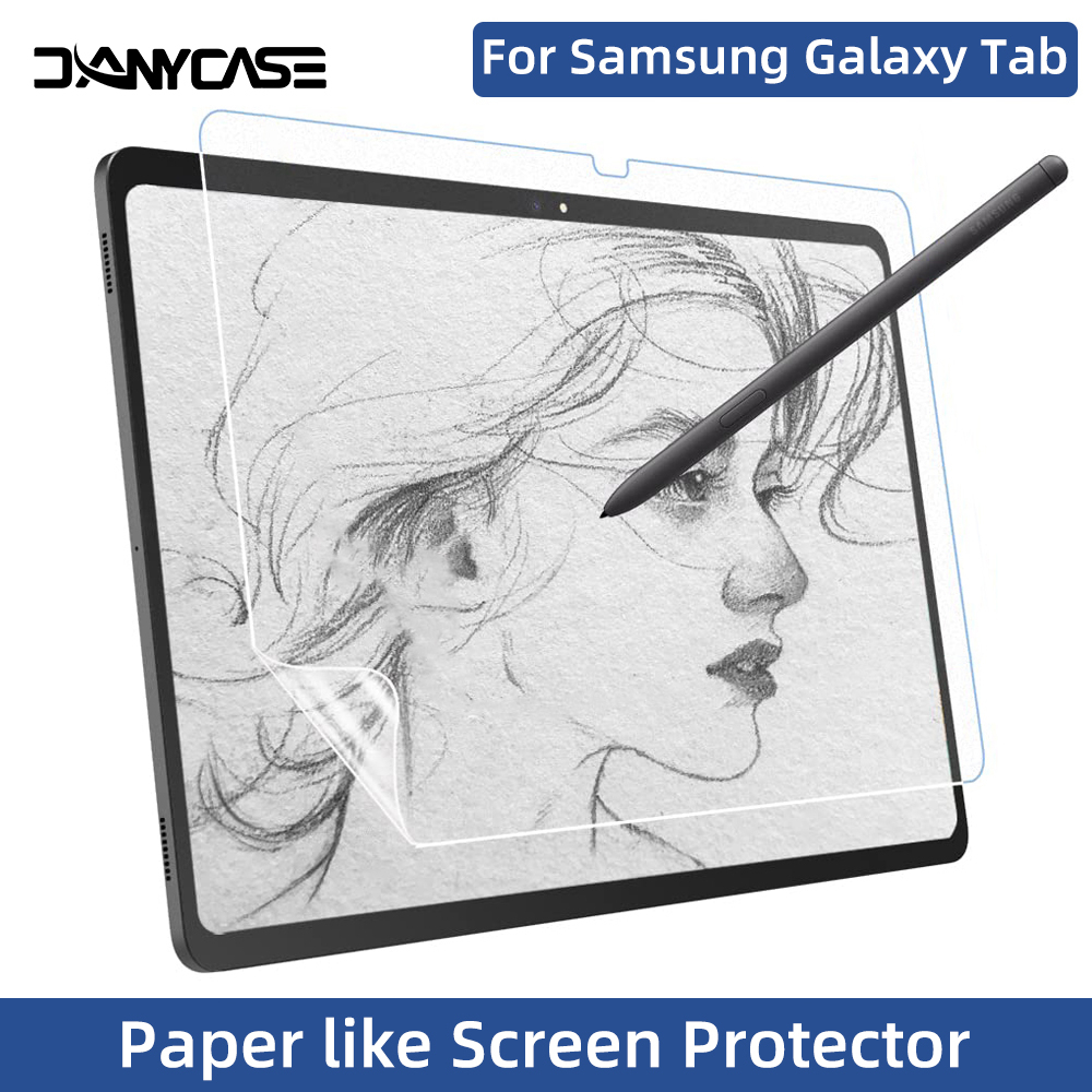 ฟิล์มกันรอยหน้าจอ สําหรับ Samsung Tab S6 Lite 10.4 นิ้ว P620 P625 2024 A9 Plus A8 A7 S6 S7 FE S8 A10.5 S2 S4 S5E