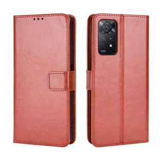 เคสโทรศัพท์มือถือหนัง PU ฝาพับแม่เหล็ก พร้อมช่องใส่บัตร สําหรับ Redmi Note 12 Pro 4G Note 12 Pro 4G