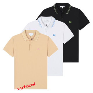 Lacoste เสื้อคอปกปัก POLO เสื้อโปโลแขนสั้น