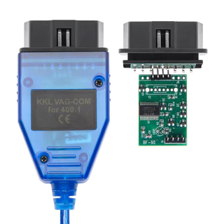 【สินค้าในสต็อกท้องถิ่น】VAG 409.1 KKL พร้อม FTDI FT232RL & CH340T สำหรับ VAG 409 OBD OBD2 สายอินเทอร์เฟซการตรวจสอบรถยนต์สำหรับ VW & Audi & Skoda & Seat ชุดเครื่องมือสแกน