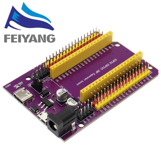 บอร์ดทดลอง ESP32 TYPE-C MICRO USB CP2102 WiFi และบลูทูธ Dual Core ESP32-DevKitC-32 ESP-WROOM-32 38PINS