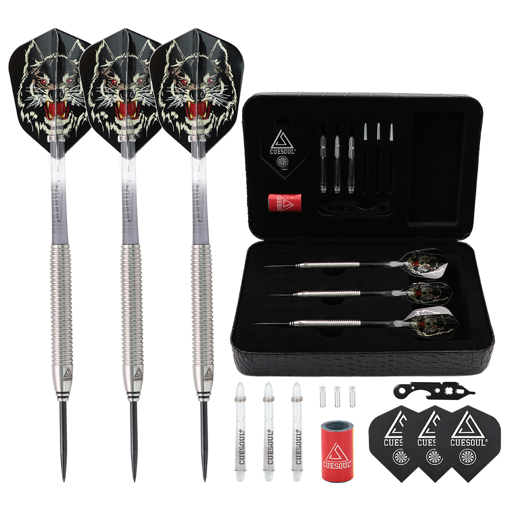 Cuesoul 90% เหล็กทังสเตน Tip Dart ชุด 21g Dart Barrel น้ําหนัก Professional ปลายเหล็กลูกดอก 3 ชิ้น