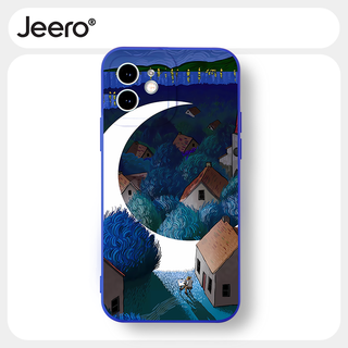 Jeero เคสไอโฟน เคสซิลิโคนนุ่มกันกระแทกน่ารักตลก เคสโทรศัพท์ Compatible for iPhone 15 14 13 12 11 Pro Max SE 2020 X XR XS 8 7 ip 6S 6 Plus HFF3098