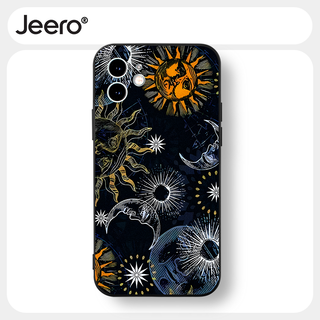 Jeero เคสไอโฟน เคสซิลิโคนนุ่มกันกระแทกน่ารักตลก เคสโทรศัพท์ Compatible for iPhone 15 14 13 12 11 Pro Max SE 2020 X XR XS 8 7 ip 6S 6 Plus HFF3169