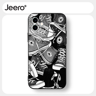 Jeero เคสไอโฟน เคสซิลิโคนนุ่มกันกระแทกน่ารักตลก เคสโทรศัพท์ Compatible for iPhone 15 14 13 12 11 Pro Max SE 2020 X XR XS 8 7 ip 6S 6 Plus HFF3160