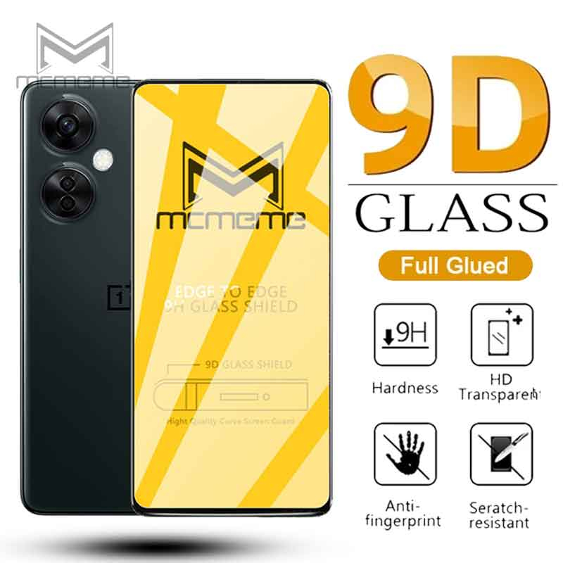 ฟิล์มกระจกนิรภัยเต็มจอ 9D แก้ว Oneplus 10T Nord CE 4 3 2 Lite 2T N10 8T 7 7T 6 6T 5T 5G กาวเต็มแผ่น