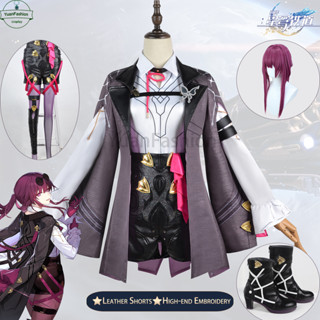 [พร้อมส่ง] Honkai Star Rail cosplay Kafka เสื้อผ้าคอสเพลย์ ปักลาย สําหรับผู้หญิง