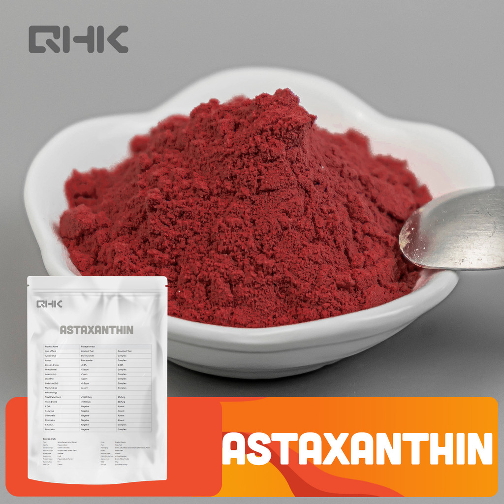 แอสตาแซนธินฟีดเกรด1%เม็ดสีป่าสําหรับปลาและสัตว์