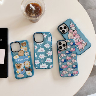 เคสโทรศัพท์มือถืออะคริลิค ลายหมีน่ารัก สําหรับ Iphone 11 14 13 12 11