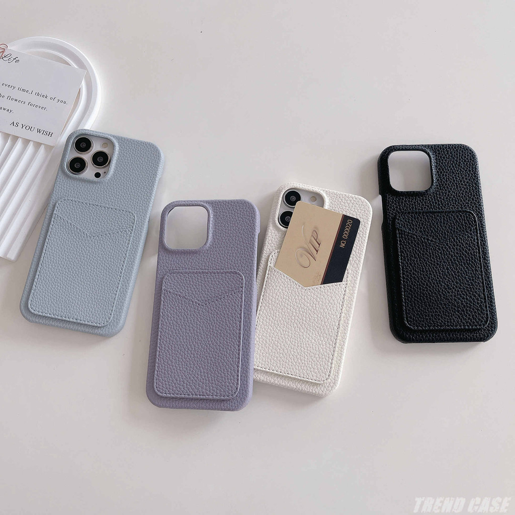แบรนด์หรู 3D ผิวการ์ดแพคเกจ Hard หนังเคสโทรศัพท์สําหรับ iphone 16 15 14 13 12 Pro Max 11 Pro ฝาครอบธุรกิจ ราคา ถูกที่สุด ดีลบีเคเค แกลเลอรีภาพที่ 2