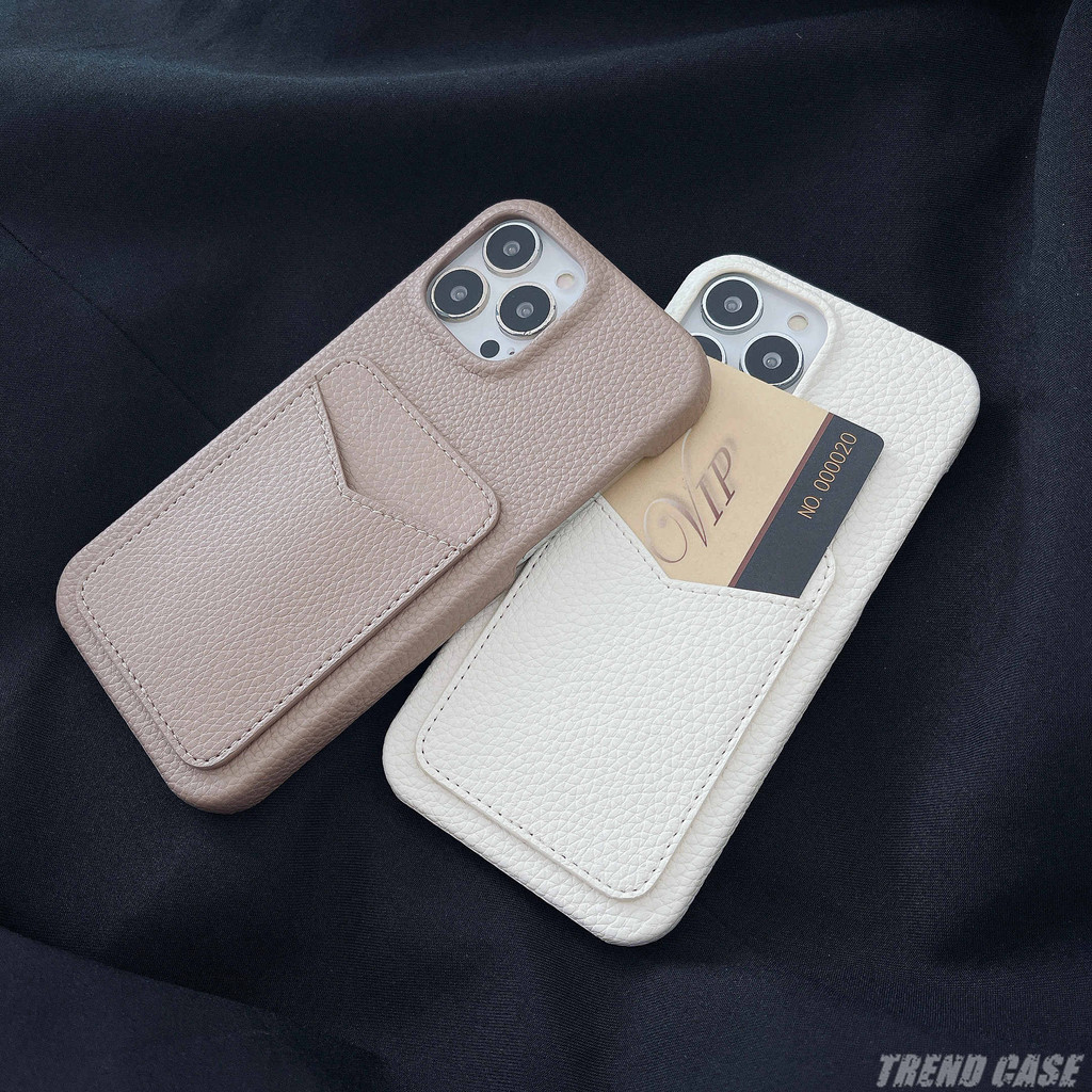 แบรนด์หรู 3D ผิวการ์ดแพคเกจ Hard หนังเคสโทรศัพท์สําหรับ iphone 16 15 14 13 12 Pro Max 11 Pro ฝาครอบธุรกิจ ราคา ถูกที่สุด ดีลบีเคเค แกลเลอรีภาพที่ 4